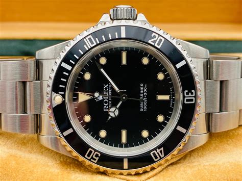 rolex submariner 1992 no date